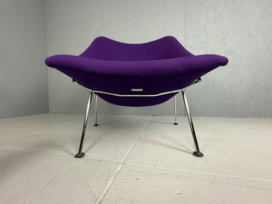 Image 1 of Sillón y reposapiés Pierre Paulin F157 "Big Oyster" para Artifort, 1964