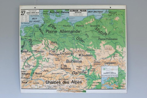 School map Germany