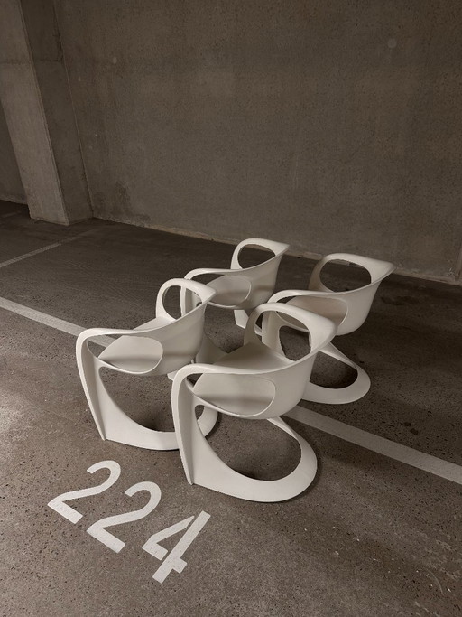 Chaises Casalino d'Alexander Begge pour Casala, 1970 – eetkamerstoelen, Plastic (photo 2 of 5)