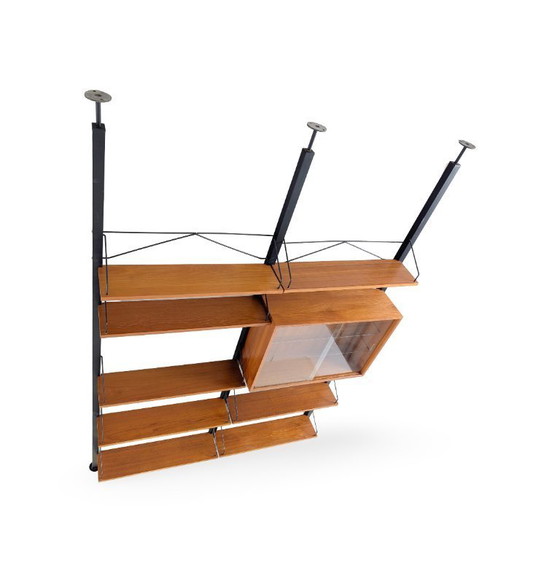 Image 1 of Original Midcentury Poul Cadovius Wandregal Royal Cado 1960 Teak5