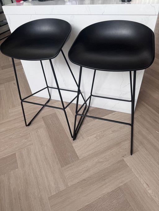 2 x HAY About a Stool AAS 38 - 180 € für zwei Barhocker