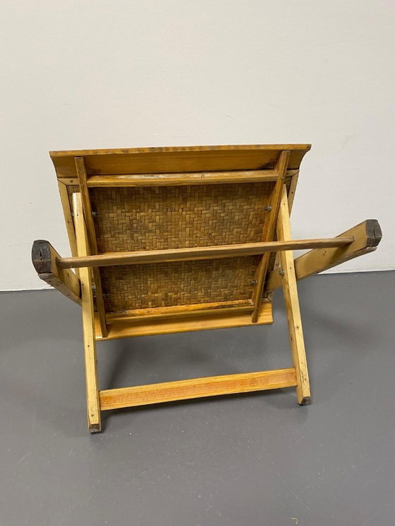 Image 1 of Vintage Bamboo Lamp / Table / Tray / Stool