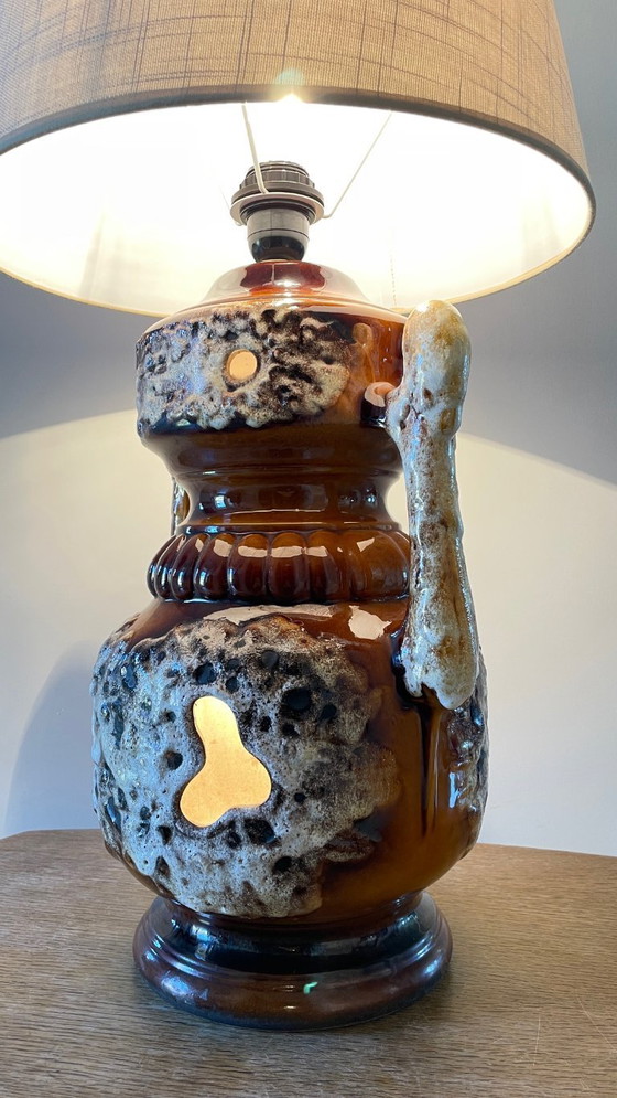 Image 1 of Fat Lava Lamp, Dubbele Verlichting, Vintage Stijl