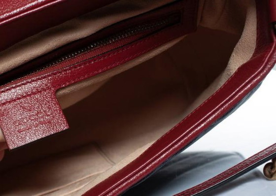 Image 1 of Borsa a mano Gucci Marmont nera