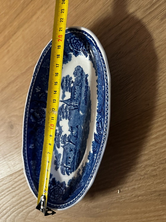 Arabia Landscape blue vintage crockery unique, Porcelain (photo 7 of 15)