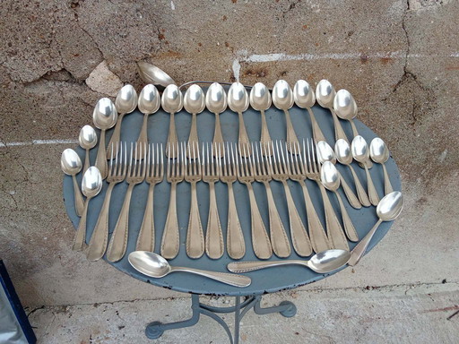 36-piece silver-plated flatware set – Argental Silversmiths