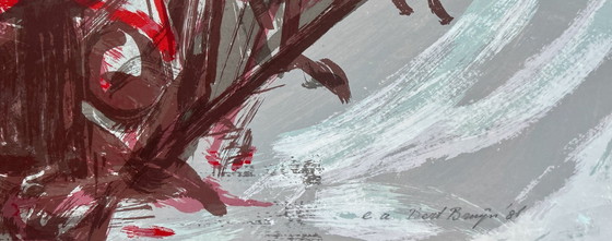 Image 1 of Zeefdruk Bert Bruijn