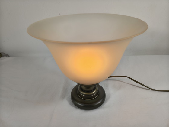 Image 1 of Vintage Art Deco Uplight Table Lamp Lucie N08