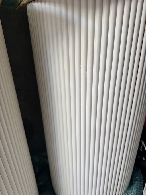 Round table legs wood relief x2