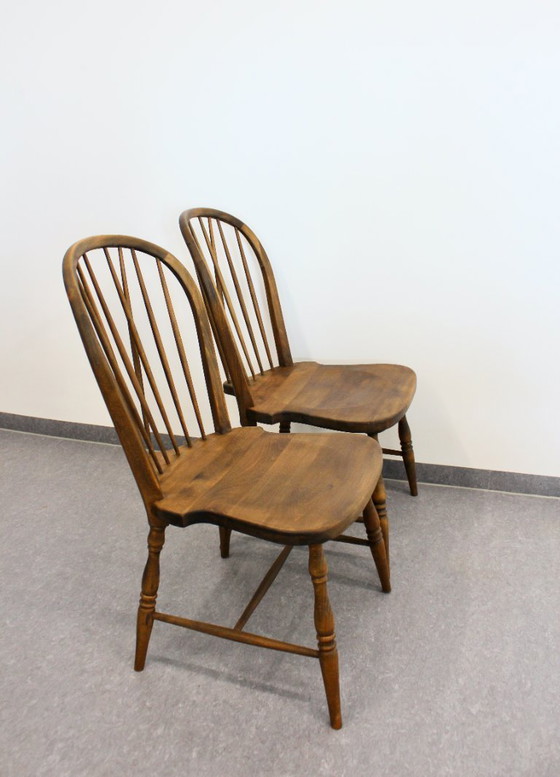 Image 1 of 5 sillas Windsor de estilo rústico