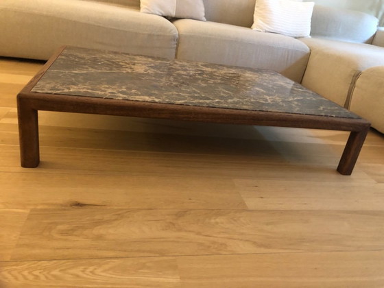 Image 1 of Marble Dark Emperador coffee table