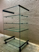 Gallotti & Radice HIFI glass cabinet