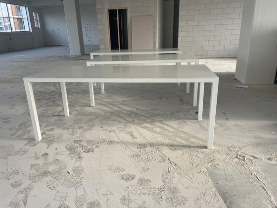 Image 1 of Tavoli in metallo bianco su misura - SOLO RITIRO