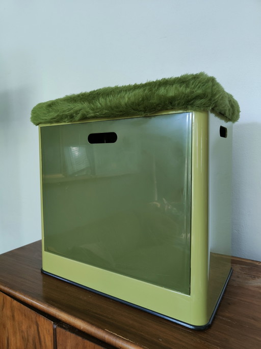Midcentury Emsa Wasbox in Topstaat – opbergkast, Plastic