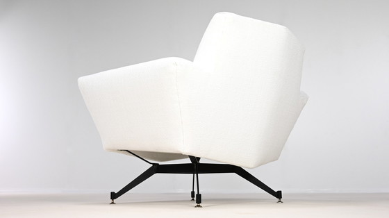 Image 1 of Studio Tecnico A.P.A, pair of armchairs model M530 for Lenzi. Italy, C.1950