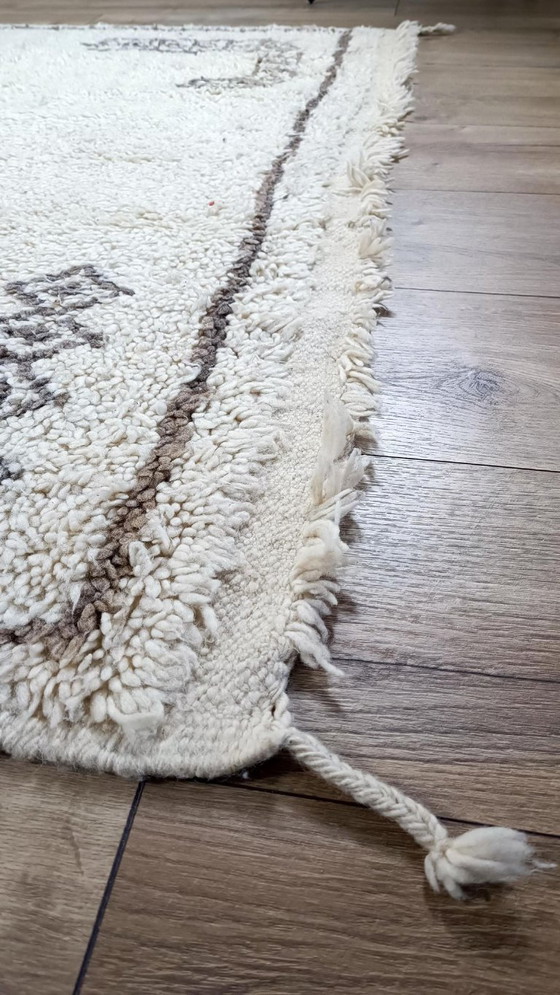 Image 1 of Berberteppich Schurwolle Marokkanischer Teppich - 230 x 135 cm 300 x 200 m Typ B21.6