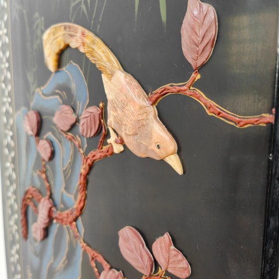 Image 1 of Paravento antico cinese, stile cineseria