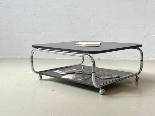Table basse vintage Flamingo de Thomas Jelinek pour IKEA, années 1970 – salontafels, Chrome (photo 2 of 12)