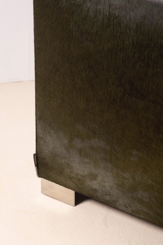 Image 1 of Rodolfo Dordoni Suitcase Armchair in Pony Leather, 1997 Minotti