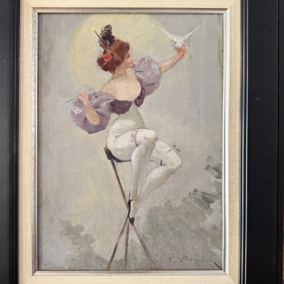 Image 1 of Pierre Bonnaud ( Lyon 1865-1930) Oil on canvas.