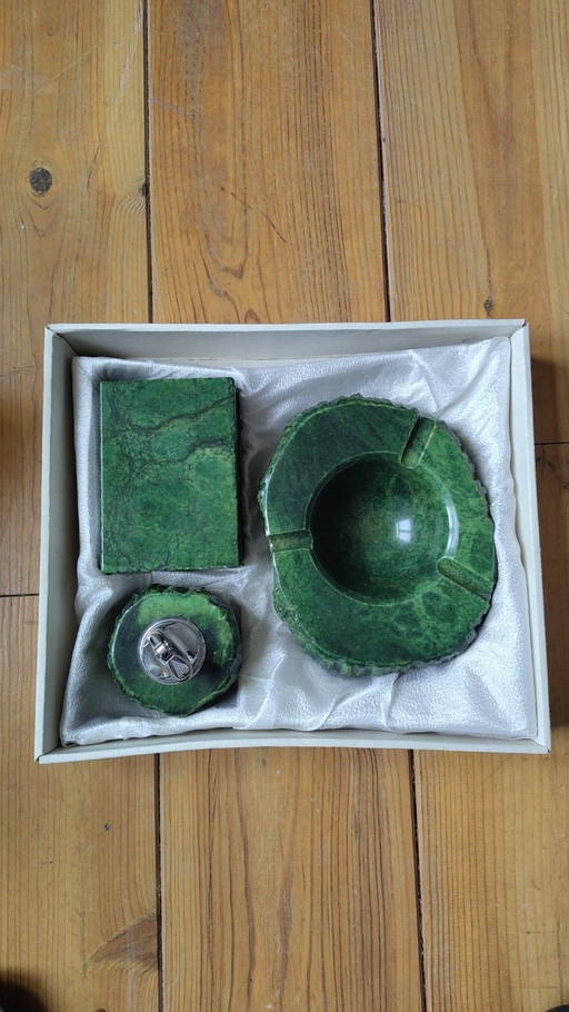 Rare Vintage Smoking Set by Romano Bianchi, Italy, 1960s