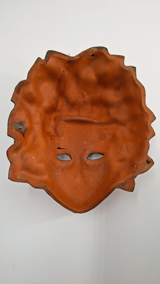 Image 1 of Vintage Venetian terracotta mask - 1960