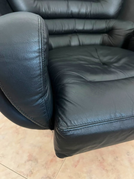 Image 1 of Elda armchair by Joe Colombo, produced by Comfort Longhi