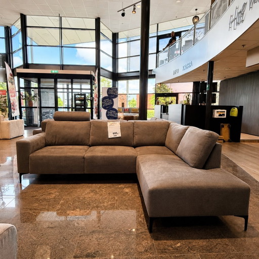 Fabria - Fabric Enter Slate - Including headrest – Pronto Wonen, hoekbanken, Plastic, Textile