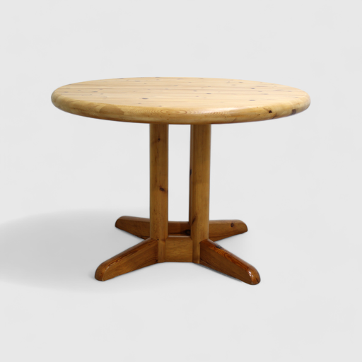 Table de salle à manger ronde Vintage Design - Rainer Daumiller Hirtshals Savværk