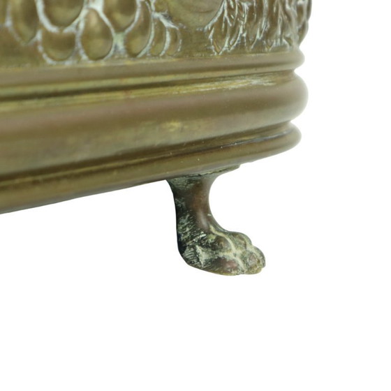 Image 1 of Boîte à fleurs ancienne en cuivre français