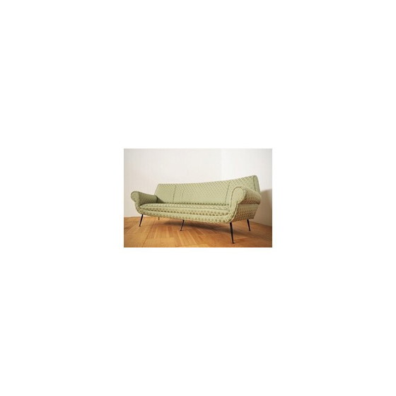 Image 1 of Vintage curved sofa by Gigi Radice, 1950s