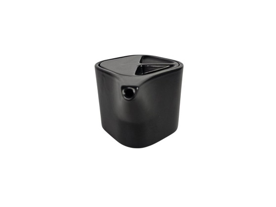Laveno Ravelli - Makio Hasuike - Italia - Teiera minimalista di design in nero opaco - 1975 – Stoviglie (photo 6 of 9)
