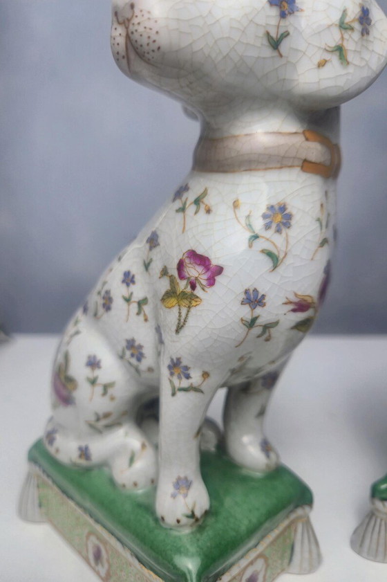 William Lowe (W.L.) - Set Esclusivo di "Hookerdogs" / Statuette in Porcellana Britanniche – Oggetti decorativi (photo 5 of 8)