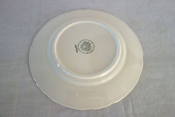 6 Villeroy & Boch „Wild Rose“ Speiseteller, 1970 – Geschirr, Porcelain (photo 6 of 9)