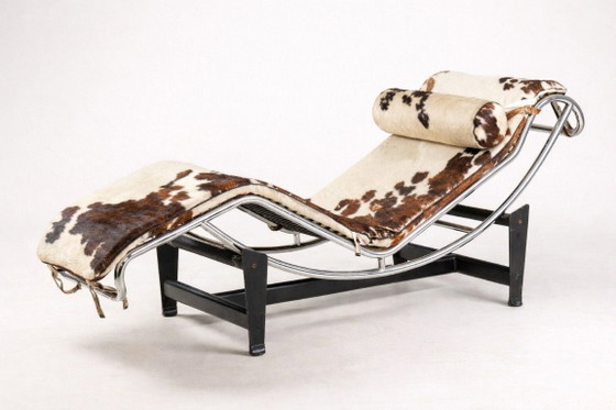 Image 1 of Chaise longue, stile LC4, anni '70