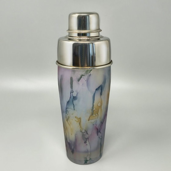 Image 1 of 1970s Mid-Century Cocktail Shaker in Murano Glass. Made in Italy