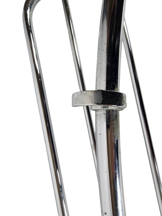 Image 1 of Design néerlandais - Art déco - Style Gispen - porte-manteau mural - chromé - années 30