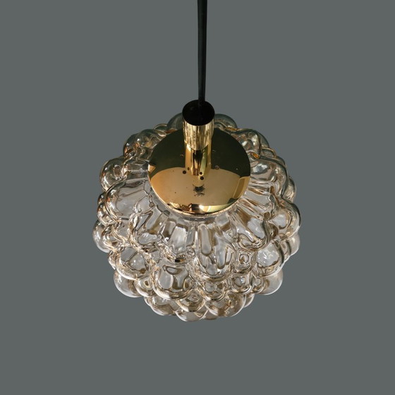 Image 1 of Lampada a sospensione vintage Bubble – Glashütte Limburg – Helena Tynell – Ø 29 cm – Germania