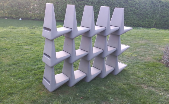 Image 1 of Libreria modulare (20 pezzi) &#39;Link&#39; di Martijn Prins e Philippe Starck per XO 1990