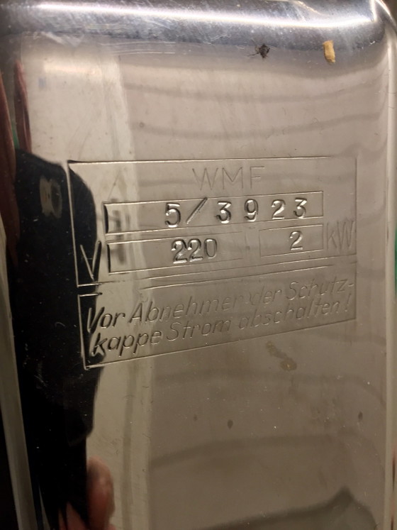 Vintage WMF 2001 Blitz Wall-Mounted Coffee Machine – Chromargan – Working & Complete – Kitchen accessories (photo 4 of 5)