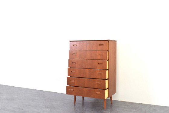 Image 1 of Cómoda danesa de teca de mediados de siglo, 1960