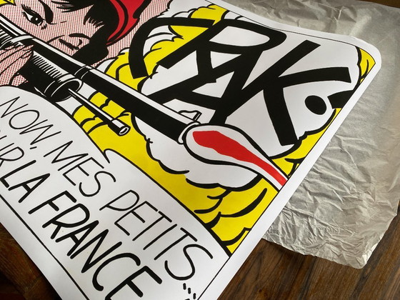 Image 1 of CRACK! von Roy Lichtenstein - 1964 - Poster 100 x 70 cm