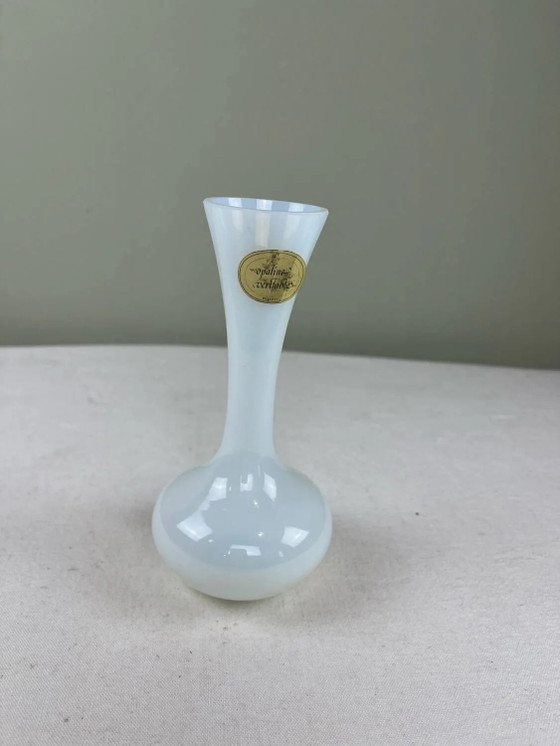 Antique opaline soliflore – Vases, Glass (photo 2 of 5)