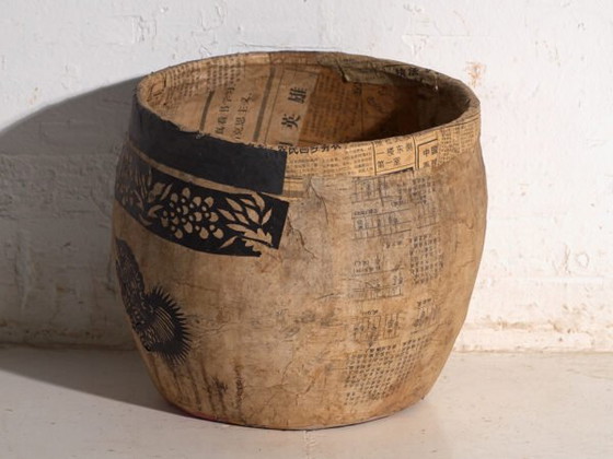 Antiker chinesischer Papier-mâché-Behälter – China, circa 1900 – Dekorative Objekte (photo 24 of 36)
