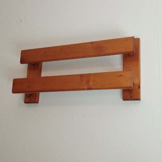 Image 1 of Vintage pine towel rack