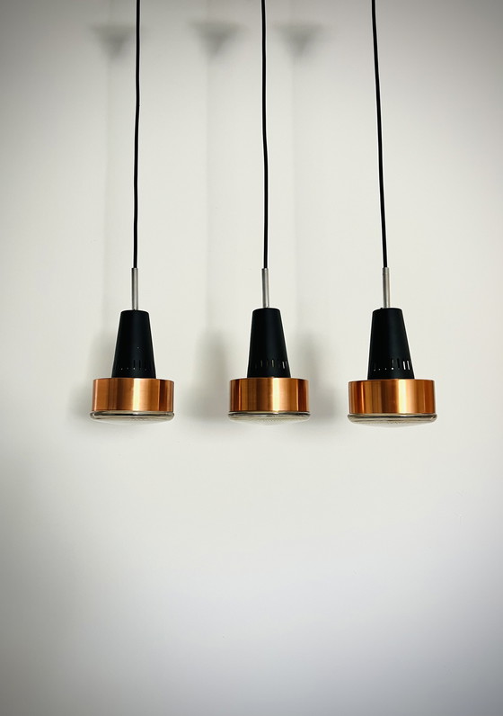 Image 1 of 3x faretti Philips vintage - Attribuiti a Louis Kalff