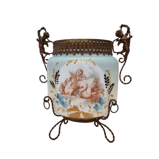 Image 1 of Juego de jarrones neoclásicos franceses de 3 piezas