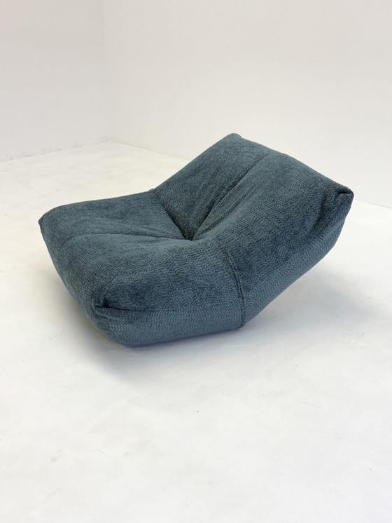 Image 1 of Papillon Lounge Chairs by Guido Maria Rosati for Giovannetti in Blue