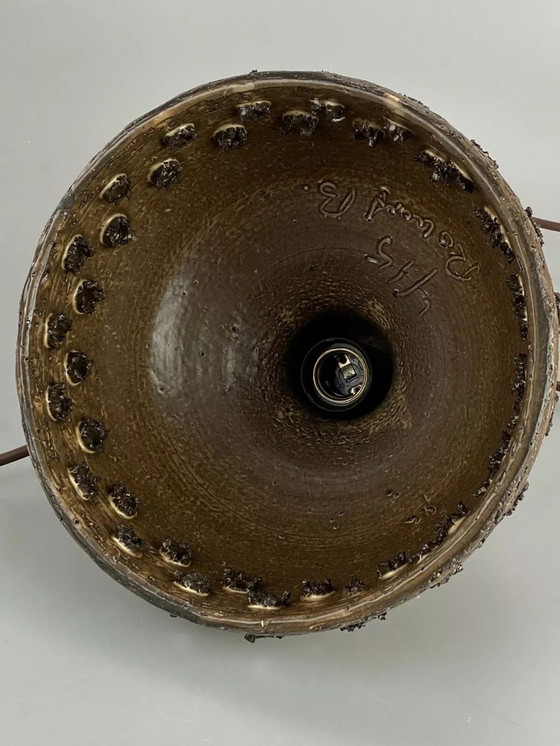 Image 1 of Lampada in ceramica anni '60 e '70, design danese, era spaziale, anni '60