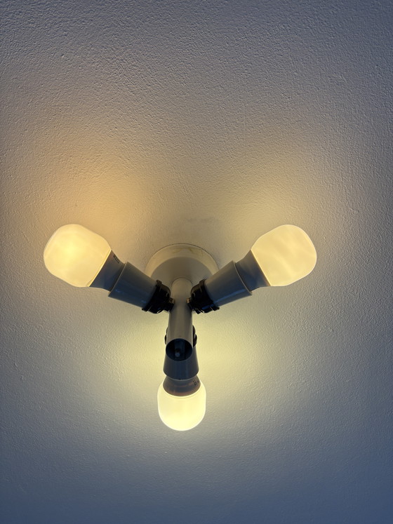 Image 1 of Lampe de plafond en fibre de verre Louis Kalff pour Philips